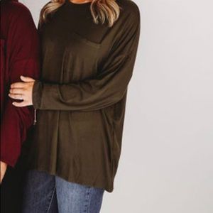 Cotton Bleu Top Sz 2X